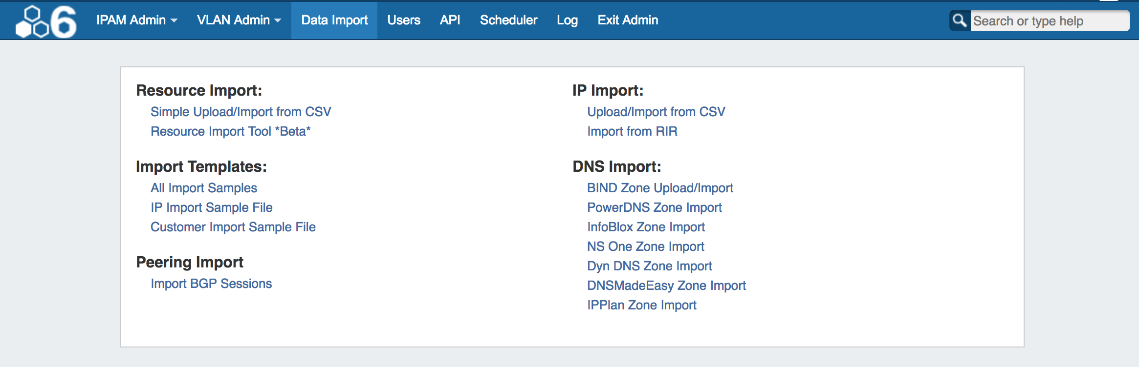 Documentation 7.0.x > Import DNS Zones > 7.0.0 Admin Data Import.png